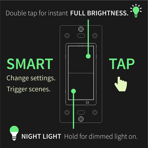 Zooz 800 Series Z-Wave Long Range S2 Dimmer Switch ZEN77, White, Simple 3-Way and 4-Way Solution, Z-Wave Hub Required