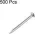 uxcell Small Tiny Hardware Nails - Carbon Steel 1.2X16mm for DIY Decorative Wooden Boxes, 500pcs Silver Tone