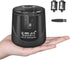 Battery Powered Electric Pencil Sharpener, Fast Sharpen for No.2/Colored Pencils, Includes 2 AA Batteries and Blades