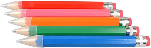 Big Jumbo Wooden Pencils for Kids, So Cool (Yellow)