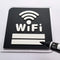 Modern American Style Bright Color Printing WIFI Password Sign/WIFI Sign Stickers (New Upgraded)