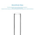 StonyLab 50 Pack Borosilicate Glass Round Bottom Test Tubes, 12mm OD X 75mm Length