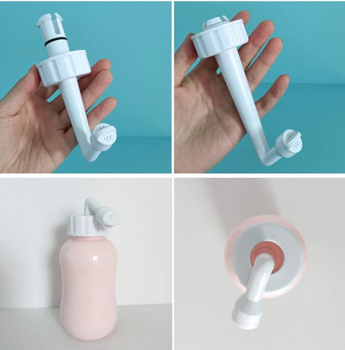 Bottle for Perineal Recovery Postpartum Care, 360 ml (12 oz) with Angled Spout for Personal Hygiene