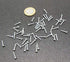 K-mac 18-8 M2.5 .45 mm 8 mm 300 Zinc Plated Stainless Steel Cheese Head Slotted Machine Screws, FT, x Thread Size x