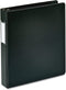 Business Source 33125 Slanted D-Ring Binder, 1-1/2-Inch, Black for Document Organization