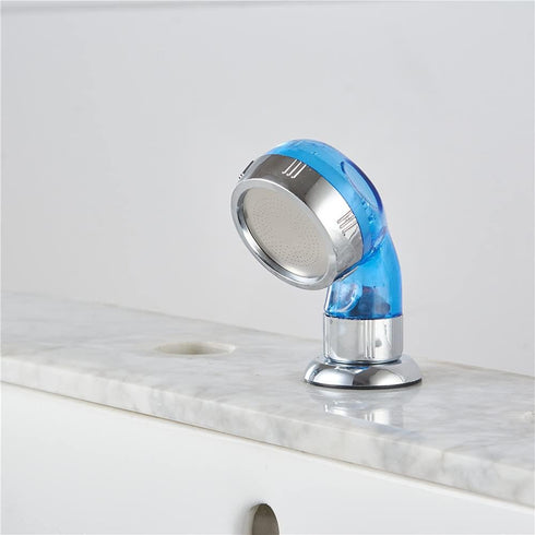 Weirun Hair Wash Salon Shampoo Bowl Sink Basin Handheld Spray Head Holder Round Shower Head Sprayer Holder Bracket