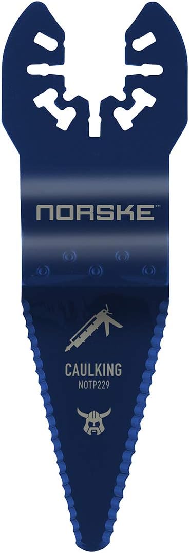Norske Tools NOTP229 Oscillating Multi Tool Accessory Blade Caulking Scraper for Removing Sealants