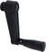 4.1-Inch Length Foldable Nylon Crank Handle, Swivel Rocker Handle for Industrial Machine Tools (Hole Diameter 10mm)