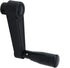 4.1-Inch Length Foldable Nylon Crank Handle, Swivel Rocker Handle for Industrial Machine Tools (Hole Diameter 10mm)
