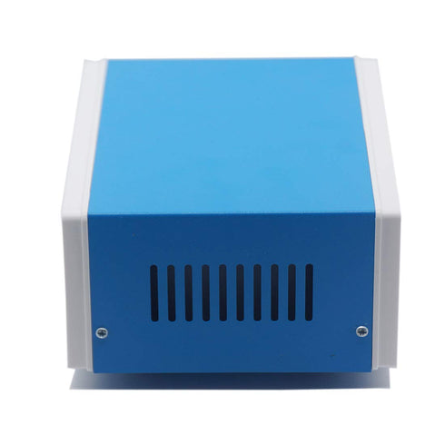 Zulkit Blue Metal Junction Box, DIY Electric Enclosure Case, Preventive Case, 7.9 x 6.5 x 3.5 inch.