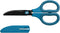 Nakabayashi NH-HF175B Blade Town Seki Scissor Craftsman, Supervised Hikigiri Fluorine Coat in Blue