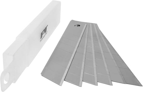 Performance Tool W7522, 10pc Stainless Steel Snap Blade Replacement for Box Cutters and Floor Scrapers