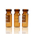 Amber Glass Crimp Top Vial, 2 mL, 11 mm Wide Opening, 12 mm x 32 mm, Pack of 100