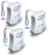 MIEFL Toilet Light Motion Sensor Activated 16 Colors Changing, 3 Pack LED Toilet