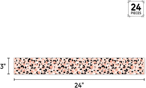 CTP Jungle Friends Blush Leopard EZ Border, Bulletin Board Border Top Classroom Decorating Accents (Creative Teaching Press 10985) by Creative Teaching Press