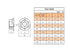 SpzcdZa M6 1mm 304 26PCS x Thread Stainless Steel Serrated Flange Metric Hex Lock Nuts