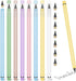 Infinity Pencil, 7PCS Inkless Magic Pencil with Extra 7 Erasers & Replaceable Nibs for Writing & Drawing