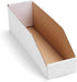 EXYGLO Cardboard Storage Bins 35 Pack, 15x4x4.5 Inch Cardboard Boxes, Corrugated Organizer Bins for Pantry, Shelves,