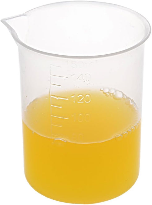 uxcell 5pcs Measuring Cup Labs PP Graduated Beakers, 150ml