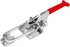 POWERTEC 1PK Toggle Clamp, 700 lbs Holding Capacity, 431 Adjustable U Bolt Latch with Antislip Hand Grip for Woodworking
