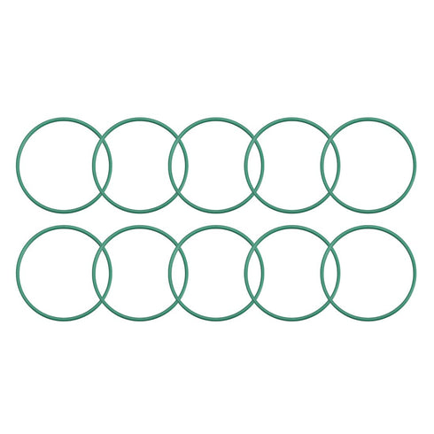 uxcell Fluorine Rubber O-Rings, 34mm OD, 31mm ID, 1.5mm Width FKM Seal Gasket for Machinery Plumbing, Pack of 10