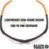Klein Tools 60159 Safety Glasses, Protective Eyewear, Semi Frame, Scratch Resistant, Anti-Fog, Clear Lens