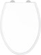 Gerber Soft-Close Elongated Toilet Seat with Two Button Quick-Release, Top-Mount Installation, Non-Slip