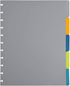 Talia Discbound Notebook - Dividers, 5tab Classic, Letter Size