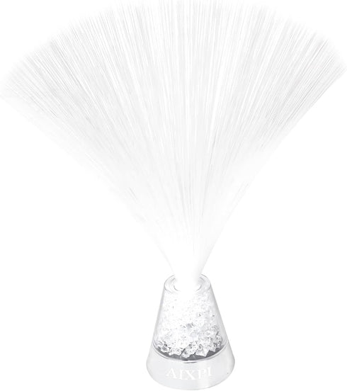 AIXPI Colour Changing Fibre Optic Crystal Lamp with Crystal LED Table Lamps