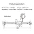 Digital Readout Linear 0-300mm/12" Magnetic Linear Scale Large LCD Readout for Milling Machine