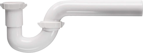 Plumb Pak PP940W P-Trap, 1-1/4 X 1-1/2 in, Plastic, Medium, White