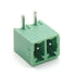 10Set 3.81mm Pitch Male Female 2-Pin PCB Screw Terminal Block Connector Plug KF2EDGK - Green