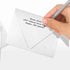 LUXPaper Crystal Metallic A2 Contour Flap Invitation Envelopes | 4 3/8" x 5 3/4" | 80lb Text | 50 Qty