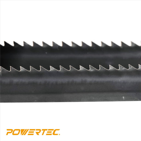 POWERTEC 56-7/8 Inch Bandsaw Blades, 1/4" x 6 TPI Band Saw Blades for Woodworking, 1 Pack for Sears Craftsman