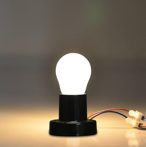 A15 Mini Globe Bulb - 4W Dimmable, 40 Watts Incandescent Replacement, E26 Standard Base, 6-Pack