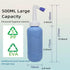-17oz(500ml) Nozzle 2 Nozzles Portable Travel Bidet Handheld Bottle for Personal Cleansing Extended - Personal Hygiene