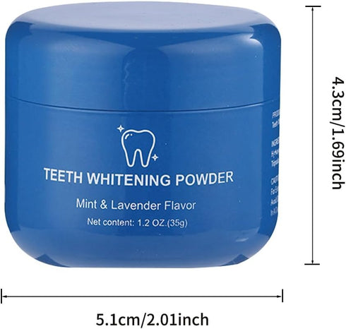Generic 2PCS (1) Teeth Whitening Powder, Whitening Powder Fresh Breath, No Sensitivity Stain Removal, Enhanced