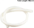 uxcell 1M Length 15mm x 18mm Beige Heat Resistant Silicone Tube Water Air Pump Hose