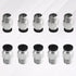 10 Pack 1/8" NPT Male Thread 4mm Pneumatic Push-to-Connect Fittings Air Fittings PC4-N1