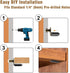 40 1/4 Inch Closet, Pcs Shelf Support Pegs, L-Shaped Metal Shelf Pins with Protective Rubber Sleeves, Cabinet Hardware