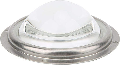 100mm/3.94in 60 20-200W -30~200 Walfront High Power LED Condenser Lens Beam Angle Optical Glass Aspheric Design