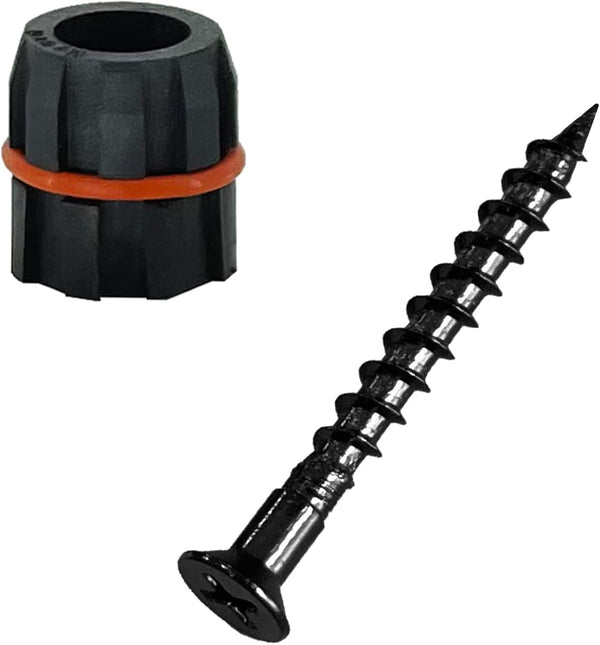 3/4" Baluster Connectors, 50pcs for 25 Round Balusters with Stainless Steel Screws, No Drilling