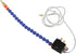 FTVOGUE CNC Sprayer System for Metal Cutting, Engraving Cooling, Variable Speed, Portable, Air Powered, Blue