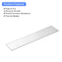 uxcell Square Aluminum Flat Bar, 1/8" Thick 2.4" Width 12" Length for Industrial Building