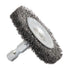 Forney 72728 Fine Crimped Wire Wheel Brush, 2-Inch-by-.008-Inch with 1/4-Inch Hex Shank