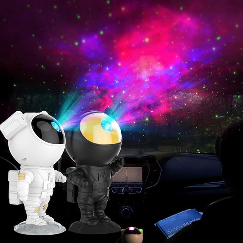 SFOUR Astronaut Galaxy Projector Night LightLights for Bedroom,Kids Room Decor Aesthetic, Adjustable Head Angle,Gift