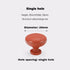 Generic Handle(Orange-red-29MM) Modern Minimalist Ball Single Hole Drawer Handle Shoes Cabinet Door Handle Kitchen