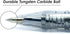 Ballpoint Pens, Black Ink, 0.5mm Fine Point, 50 Count Pack, Quick Smooth Writing for School, Office Supplies