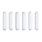 Magnetic Stirrer Mixer Stir Bar: 6Pcs 30mm PTFE Magnetic Stir Bars, White Color for Laboratory Use.