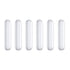 Magnetic Stirrer Mixer Stir Bar: 6Pcs 30mm PTFE Magnetic Stir Bars, White Color for Laboratory Use.